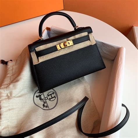 hermes kelly mini black